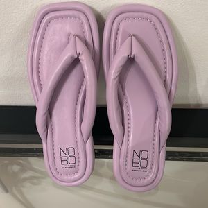 NOBO Purple Flip Flops